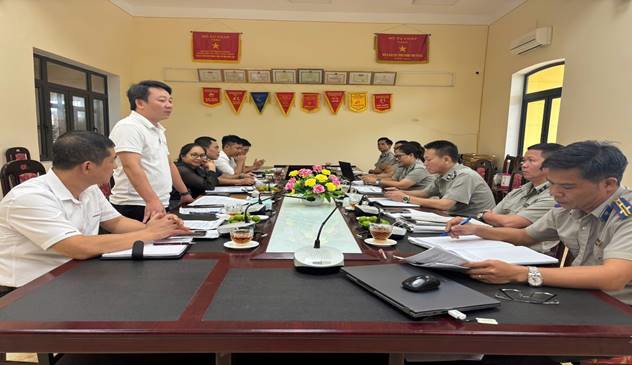Ảnh đại diện phòng thi hành án dân sự khu vực 2 - tuyên quang tổ chức cuộc họp với các tổ chức tín dụng, ngân hàng và chi nhánh văn phòng đăng ký đất đai để giải quyết những khó khăn, vướng mắc trong việc thi hành án liên quan đến tín dụng ngân hàng trên địa bàn