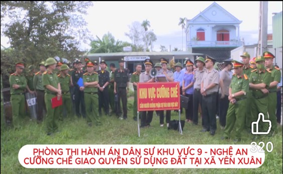 Ảnh đại diện phòng thi hành án dân sự khu vực 9 - nghệ an tổ chức cưỡng chế thi hành án tại xã yên xuân, tỉnh nghệ an