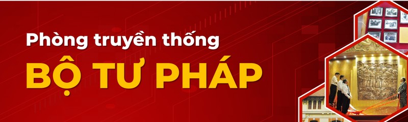 Phòng truyền thống bộ tư pháp