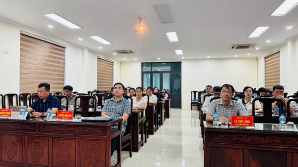 Ảnh đại diện Đảng bộ THADS tỉnh Ninh Bình tham gia học tập, quán triệt Nghị quyết Hội nghị Trung ương 3 khóa XIV