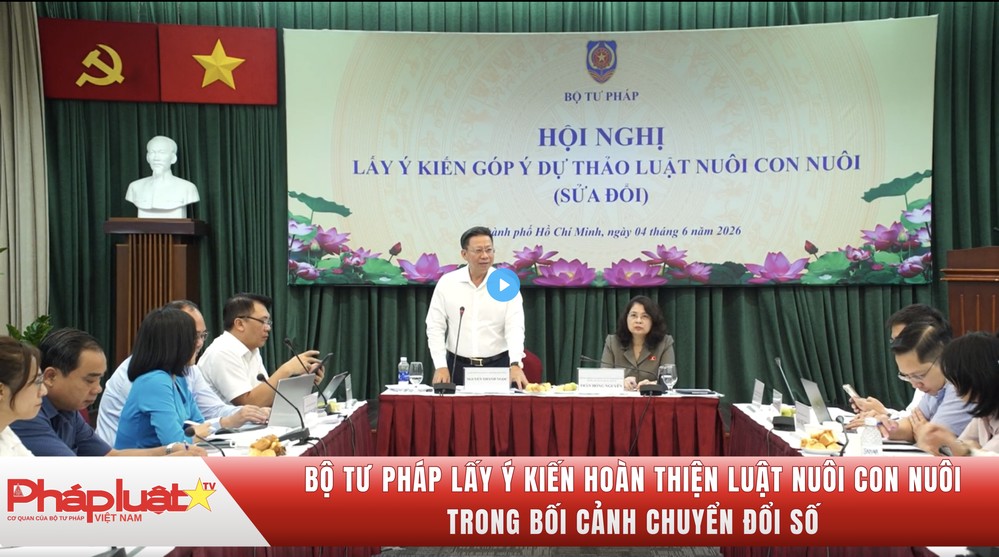 Ảnh đại diện Bộ Tư pháp lấy ý kiến hoàn thiện Luật Nuôi con nuôi trong bối cảnh chuyển đổi số