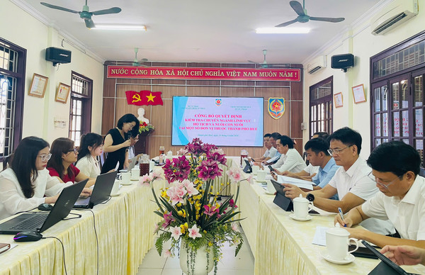 Ảnh đại diện Cục Hành chính tư pháp kiểm tra chuyên ngành  lĩnh vực hộ tịch và nuôi con nuôi tại thành phố Huế