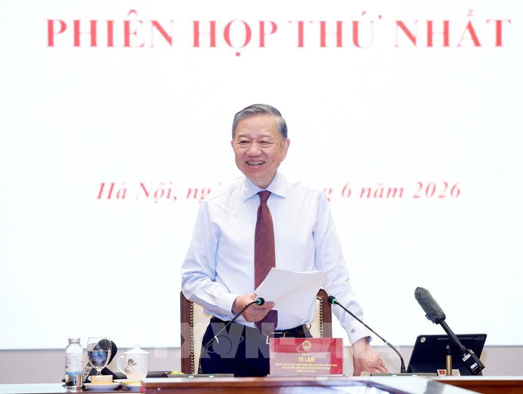 Ảnh đại diện bài viết: phiên họp thứ nhất của ban chỉ đạo trung ương về hoàn thiện thể chế và thực thi pháp luật ngày 22/6/2026 do tổng bí thư, chủ tịch nước tô lâm chủ trì. (ảnh: ttxvn)