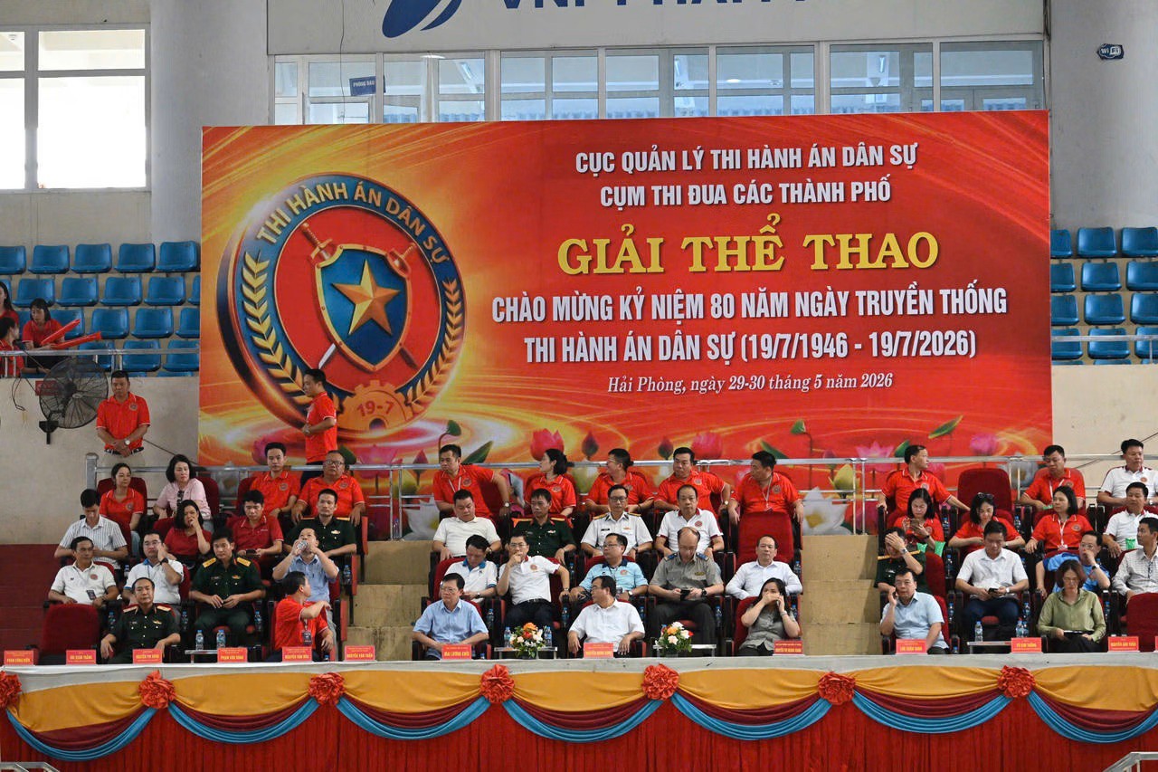 Ảnh đại diện Giải thể thao Cụm thi đua các thành phố chào mừng Kỷ niệm 80 năm Ngày Truyền thống THADS (19/7/1946 - 19/7/2026)