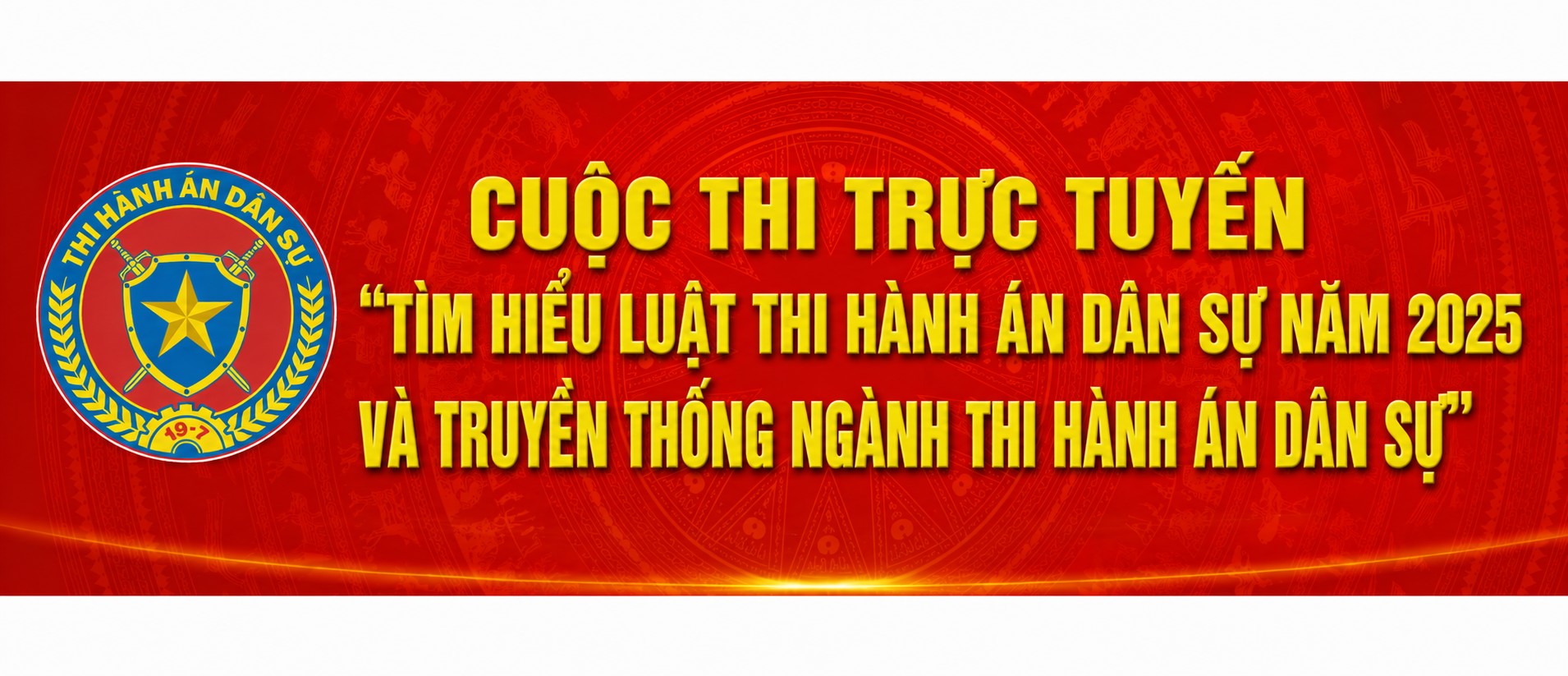 Ảnh đại diện CUỘC THI TRỰC TUYẾN “TÌM HIỂU LUẬT THI HÀNH ÁN DÂN SỰ  NĂM 2025 VÀ TRUYỀN THỐNG NGÀNH THI HÀNH ÁN DÂN SỰ ”