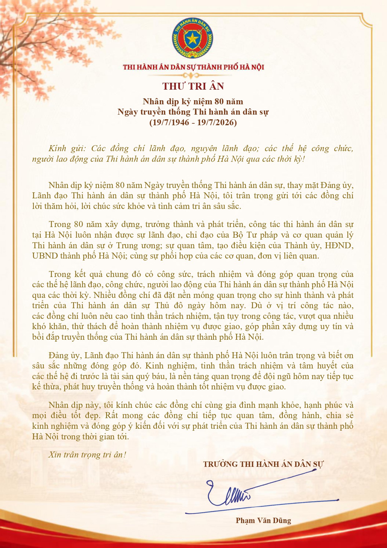 Thư tri ân nhân kỷ niệm 80 năm Ngày truyền thống THADS.jpg