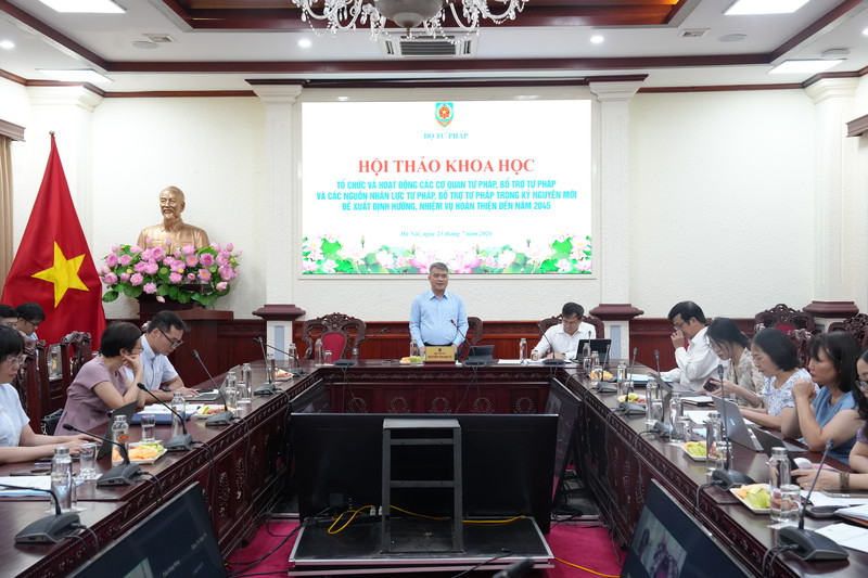 Định hướng hoàn thiện hệ thống tư pháp, bổ trợ tư pháp trong kỷ nguyên mới
