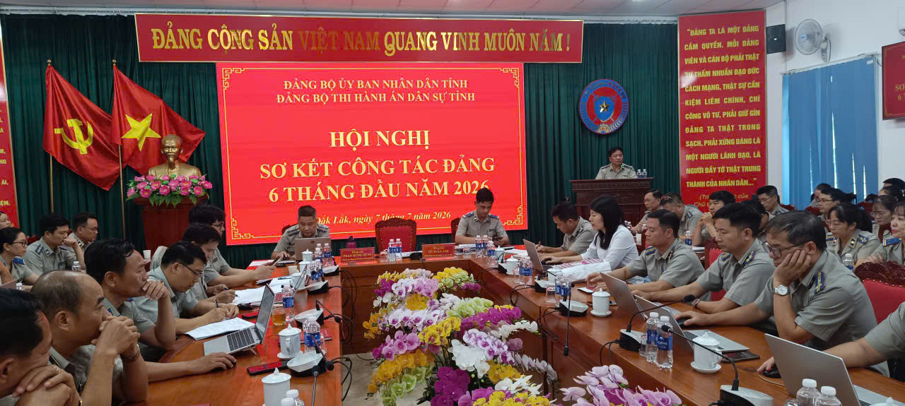 Ảnh đại diện hội nghị sơ kết công tác xây dựng đảng 6 tháng đầu năm 2026 và triển khai thực hiện nghị quyết đại hội xiv của đảng