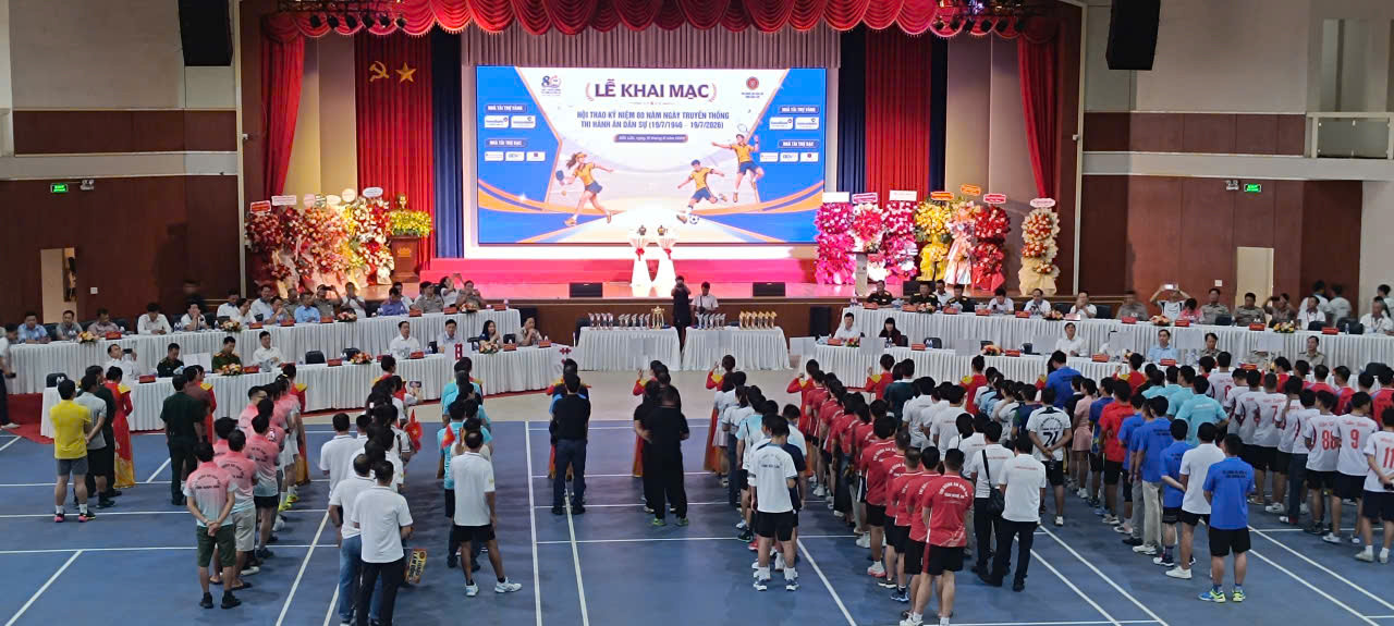 Ảnh đại diện Hội thao khu vực miền Trung – Tây Nguyên, kỷ niệm 80 năm ngày Truyền thống Thi hành án dân sự (19/7/1946 - 19/7/2026)