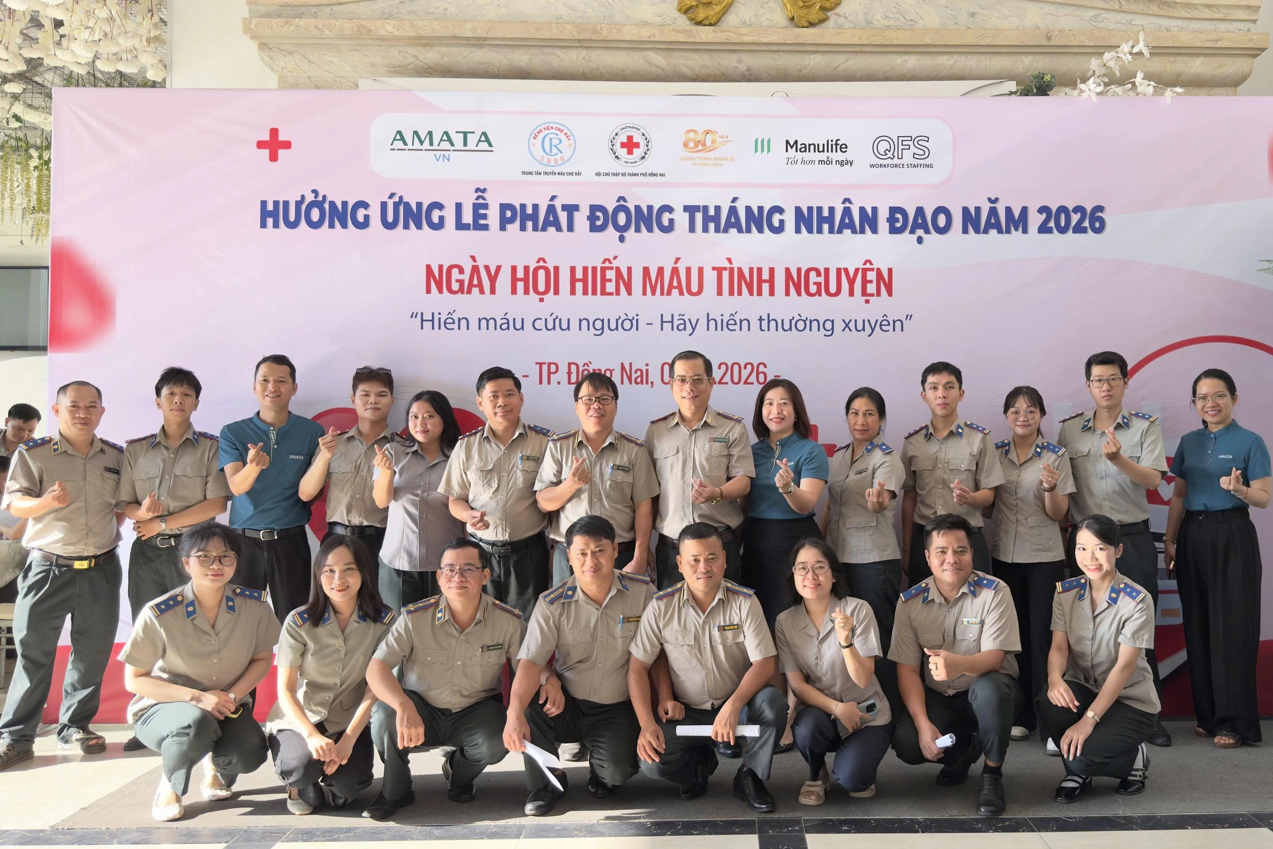 Thi hành án dân sự thành phố Đồng Nai phối hợp tổ chức hiến máu tình nguyện – Lan tỏa nghĩa cử cao đẹp vì cộng đồng