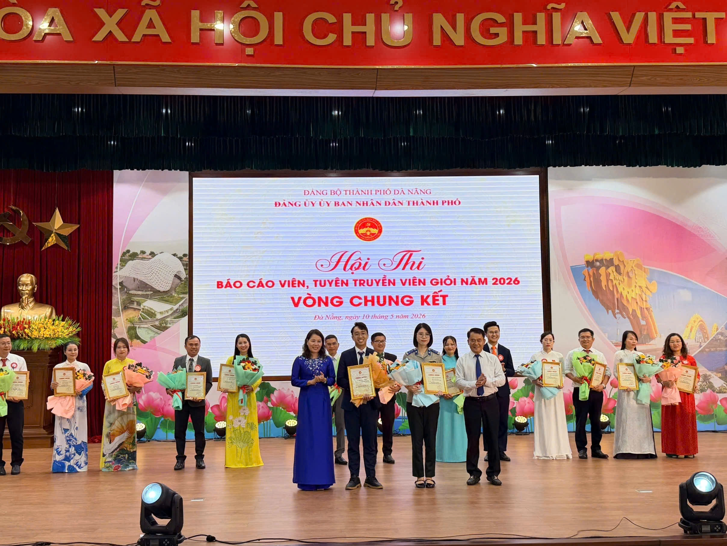 ĐẢNG ỦY THI HÀNH ÁN DÂN SỰ THÀNH PHỐ ĐÀ NẴNG THAM GIA HỘI THI BÁO CÁO VIÊN, TUYÊN TRUYỀN VIÊN GIỎI NĂM 2026