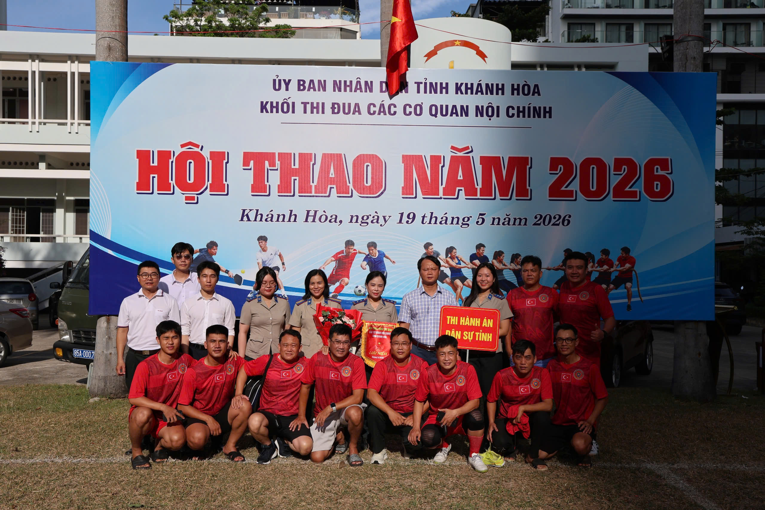 Ảnh đại diện thi hành án dân sự tỉnh khánh hòa tham dự hội thao khối thi đua các cơ quan nội chính năm 2026