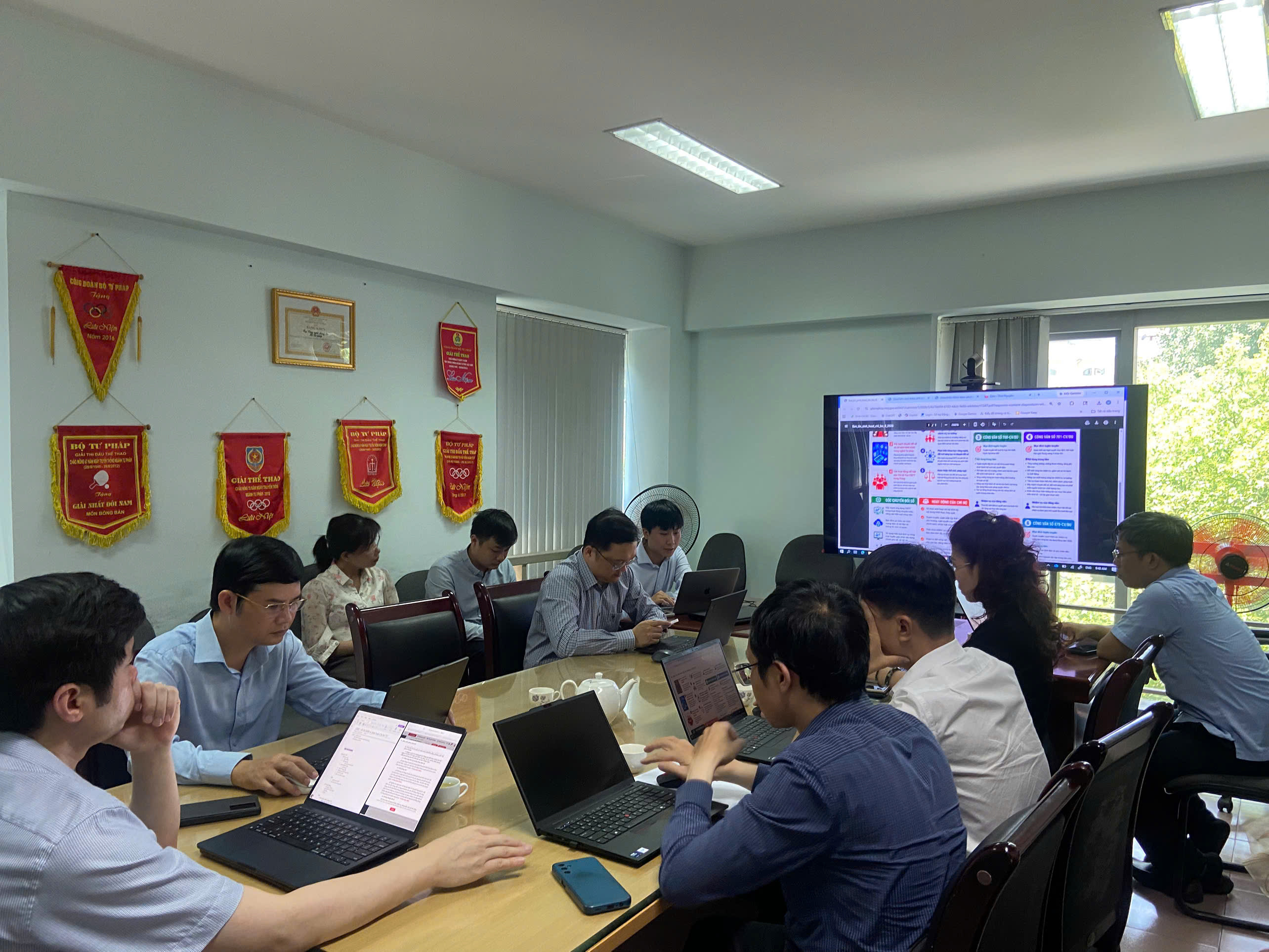 Toàn cảnh buổi sinh hoạt chuyên đề