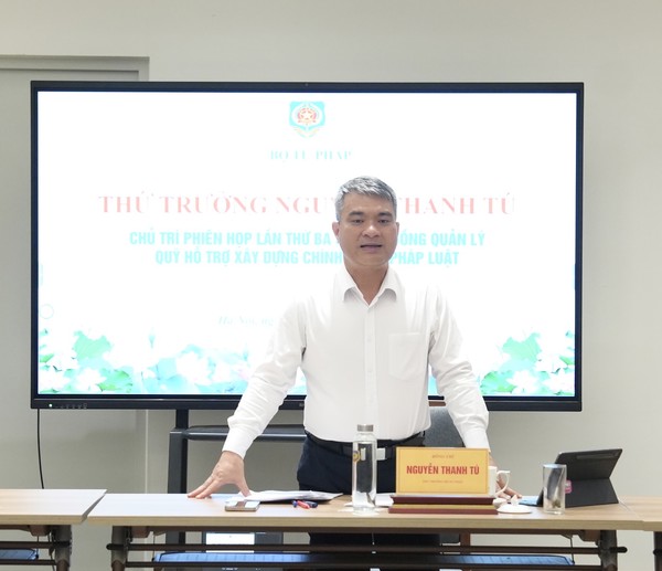 Ảnh đại diện Phiên họp thứ ba Hội đồng quản lý Quỹ hỗ trợ xây dựng chính sách, pháp luật