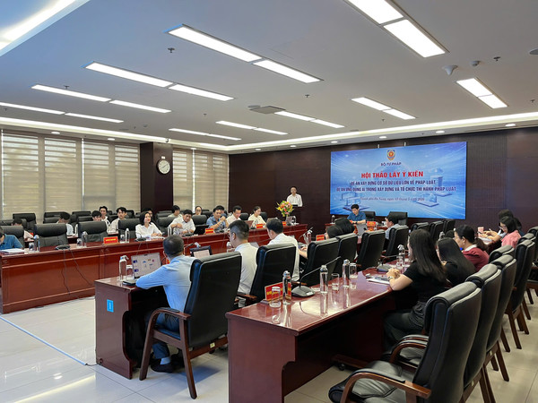 Ảnh đại diện Bộ Tư pháp lấy ý kiến về Đề án dữ liệu lớn và ứng dụng AI phục vụ xây dựng, thi hành pháp luật