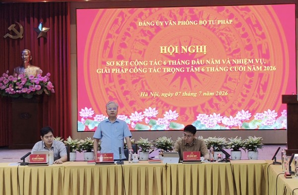 Ảnh đại diện Nhiều kết quả nổi bật trong triển khai công tác Đảng của Văn phòng Bộ trong 06 tháng đầu năm 2026