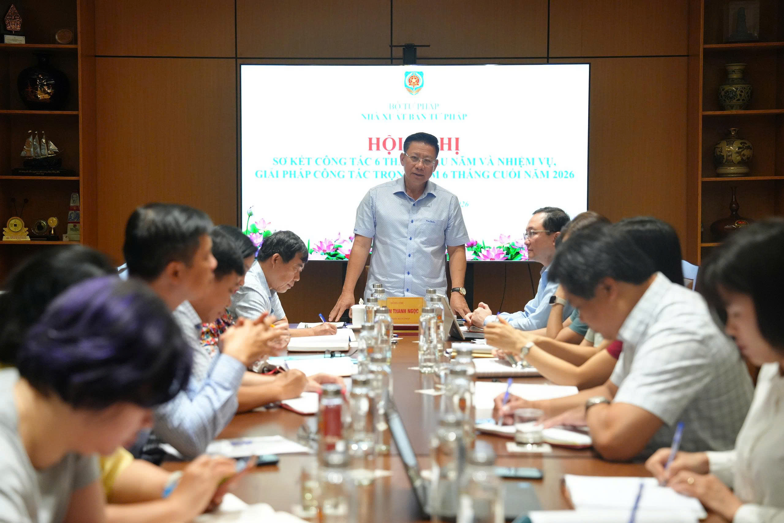 Thứ trưởng Nguyễn Thanh Ngọc phát biểu chỉ đạo.